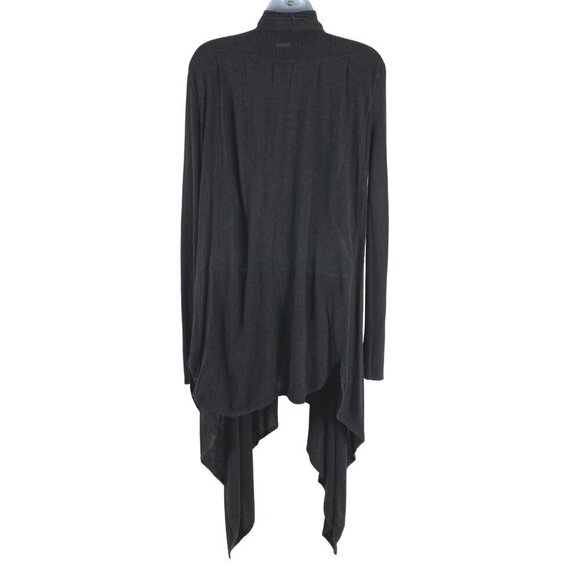 Lululemon Open Front Cardigan Sweater Size 10 Charcoal Cashmere Blend CJ-1738 - Picture 4 of 7